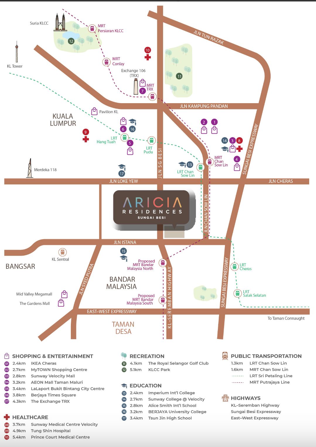 Aricia-Residences-Location-Site-Map-Sungai-Besi | New Launch Property ...